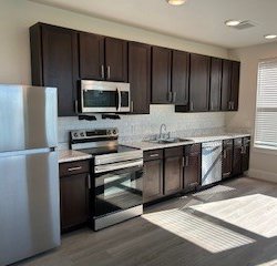 beautiful kitchen at 2100 Memorial Columbia located in Houston, TX